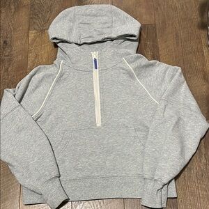 Offline by Aerie cropped half zip hoodie